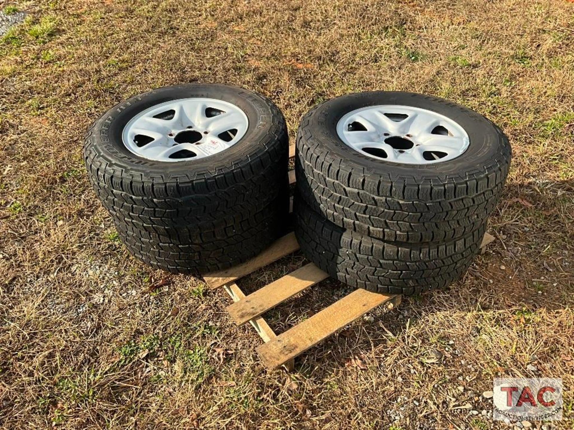 Set Of Tires And Wheels