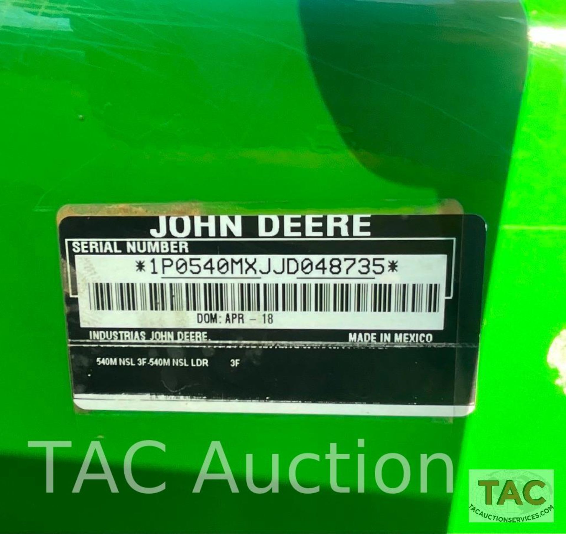 2018 John Deere 5100E 4x4 Tractor - Image 74 of 76