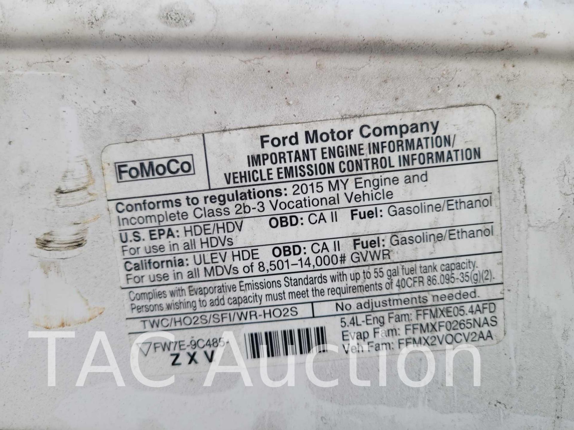 2015 Ford E-350 16ft Box Truck - Image 45 of 46