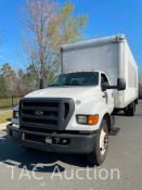 2015 Ford F750 26ft Box Truck