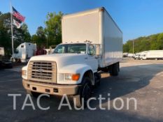 1995 Ford F800 24ft Box Truck