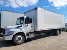 2017 Hino 268 26ft Box Truck