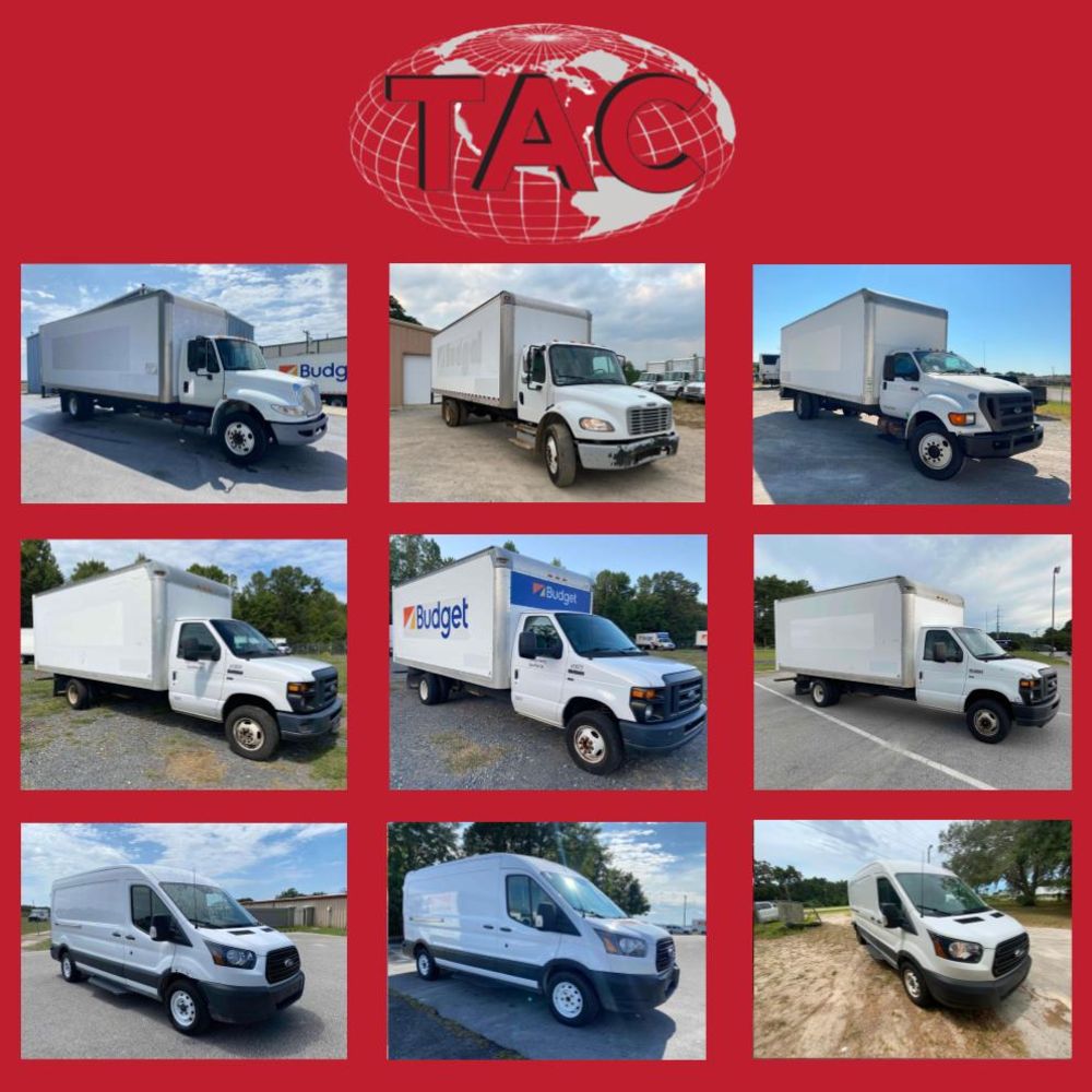Budget Truck & Van Rental Auction October 4th