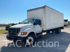 2015 Ford F-750 26ft Box Truck