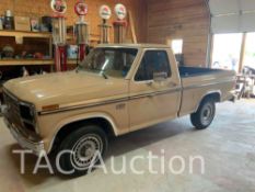 1985 Ford F-150 Pick Up Truck