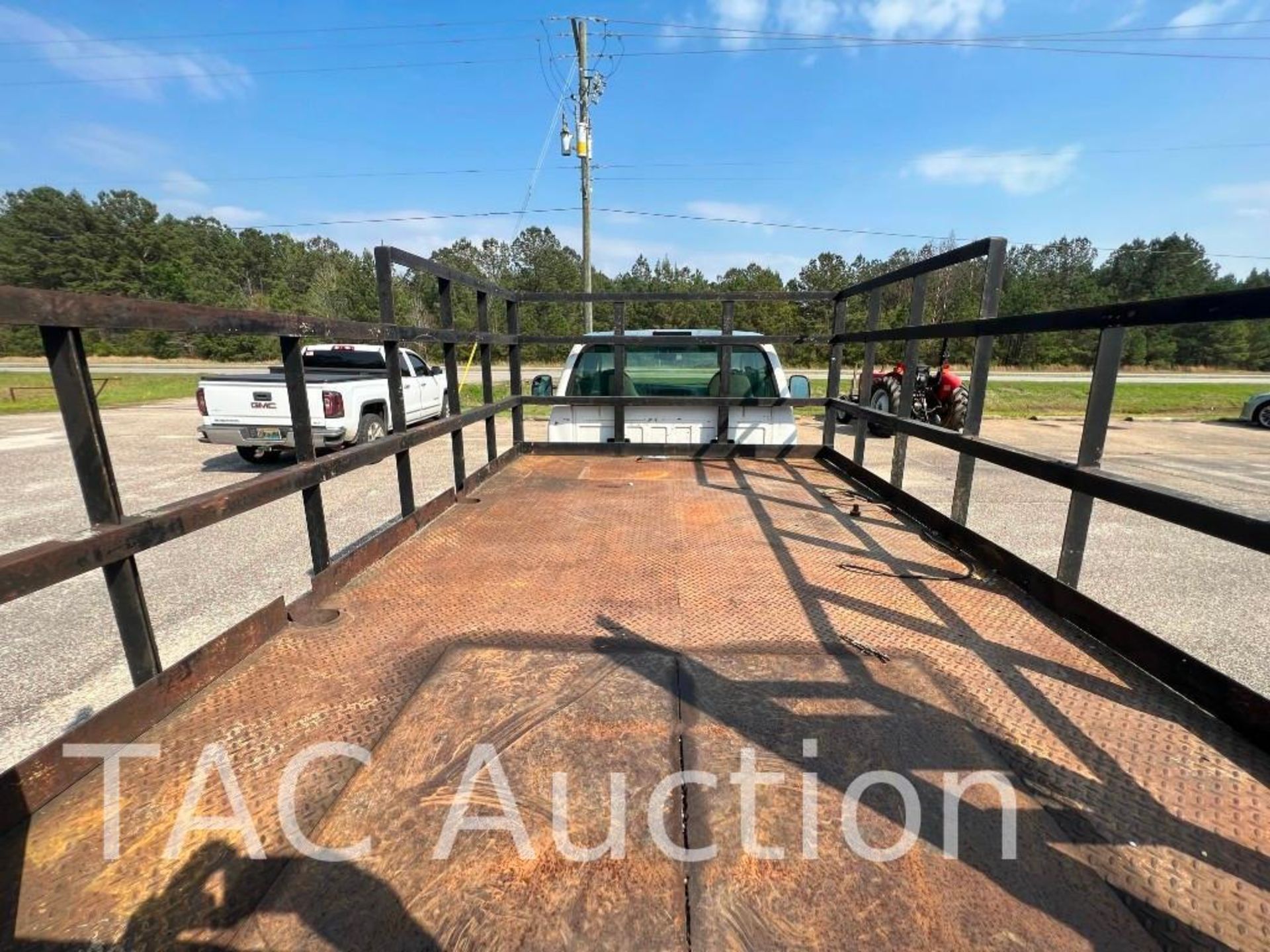 2003 Ford F-450 Flatbed Stake Body Truck - Image 9 of 42