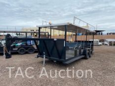 1996 Custom Triad GNU-35 28ft Gooseneck Tram Trailer