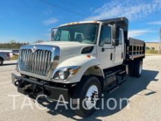 2009 International SA615 WorkStar7300 Crew Cab Dump Truck