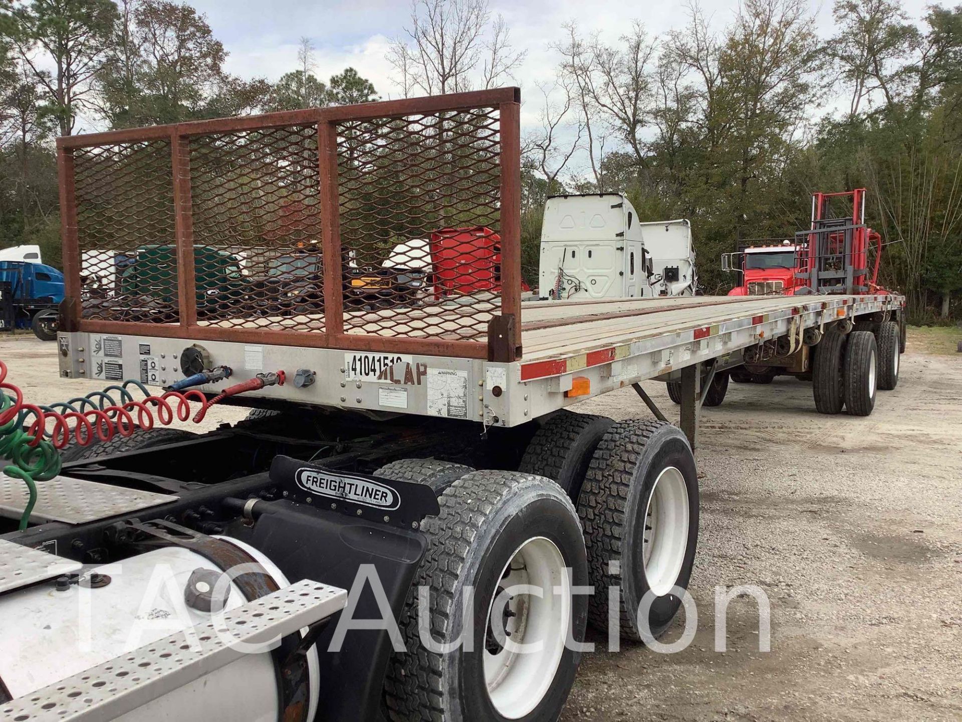 1999 Wilson CF900 46ft Flatbed Trailer W/ Forklift Package