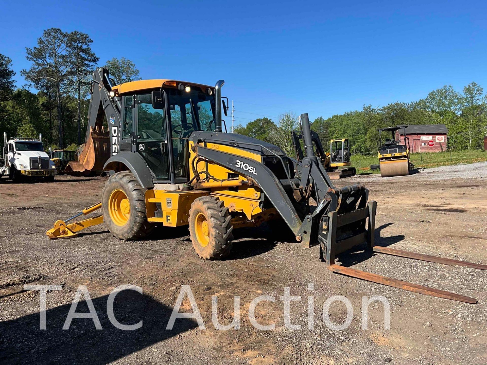 2017 John Deere 310SL 4X4 Loader Backhoe - Image 3 of 29