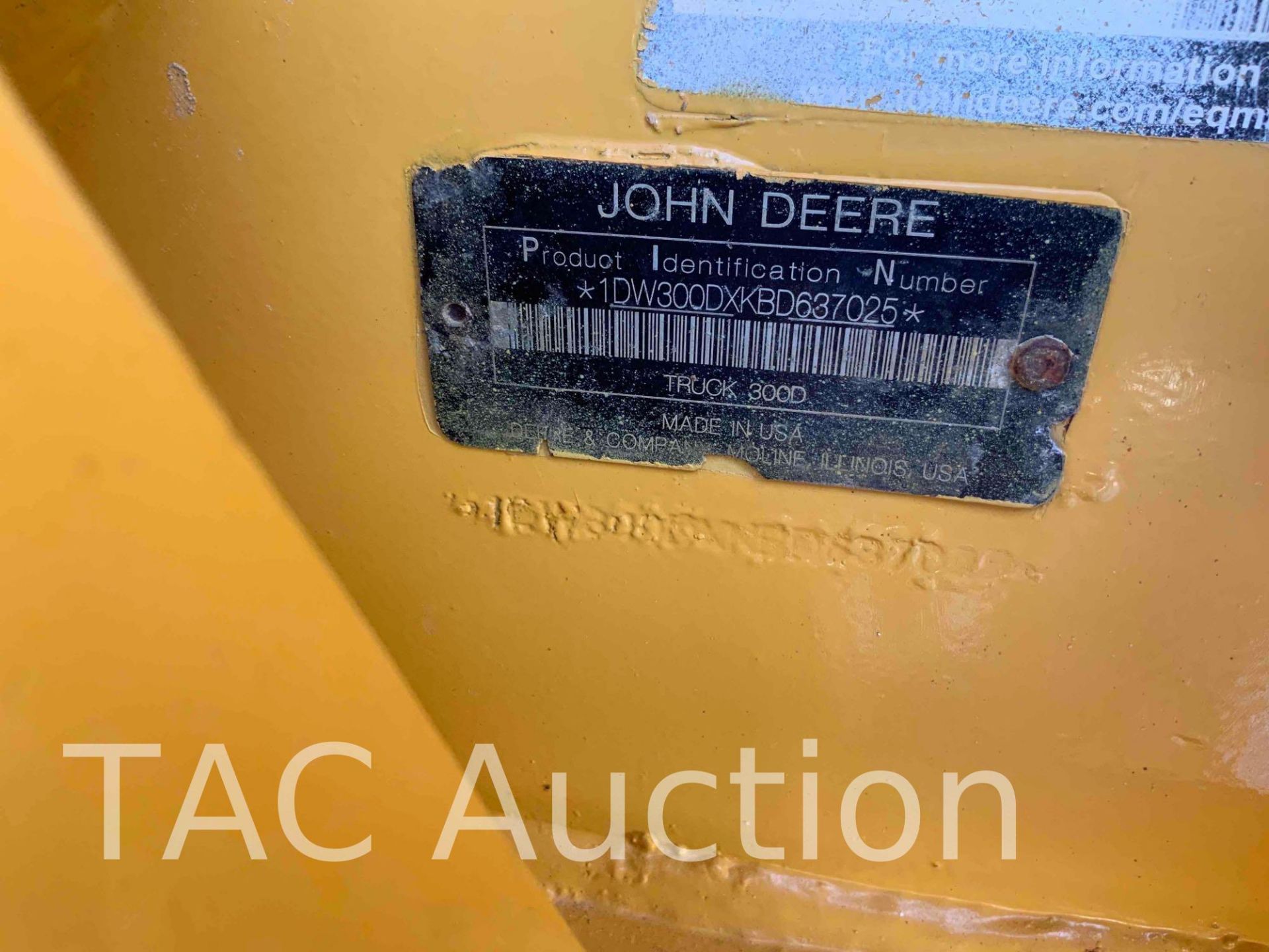 2011 John Deere 300D Articulated Dump Truck - Image 75 of 75