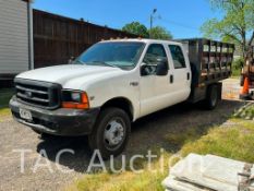 1999 Ford F-450 Crew Cab Stake Body Truck