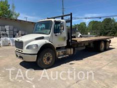 2014 Freightliner M2 Business Class Flatbed Truck W/ Forklift Kit