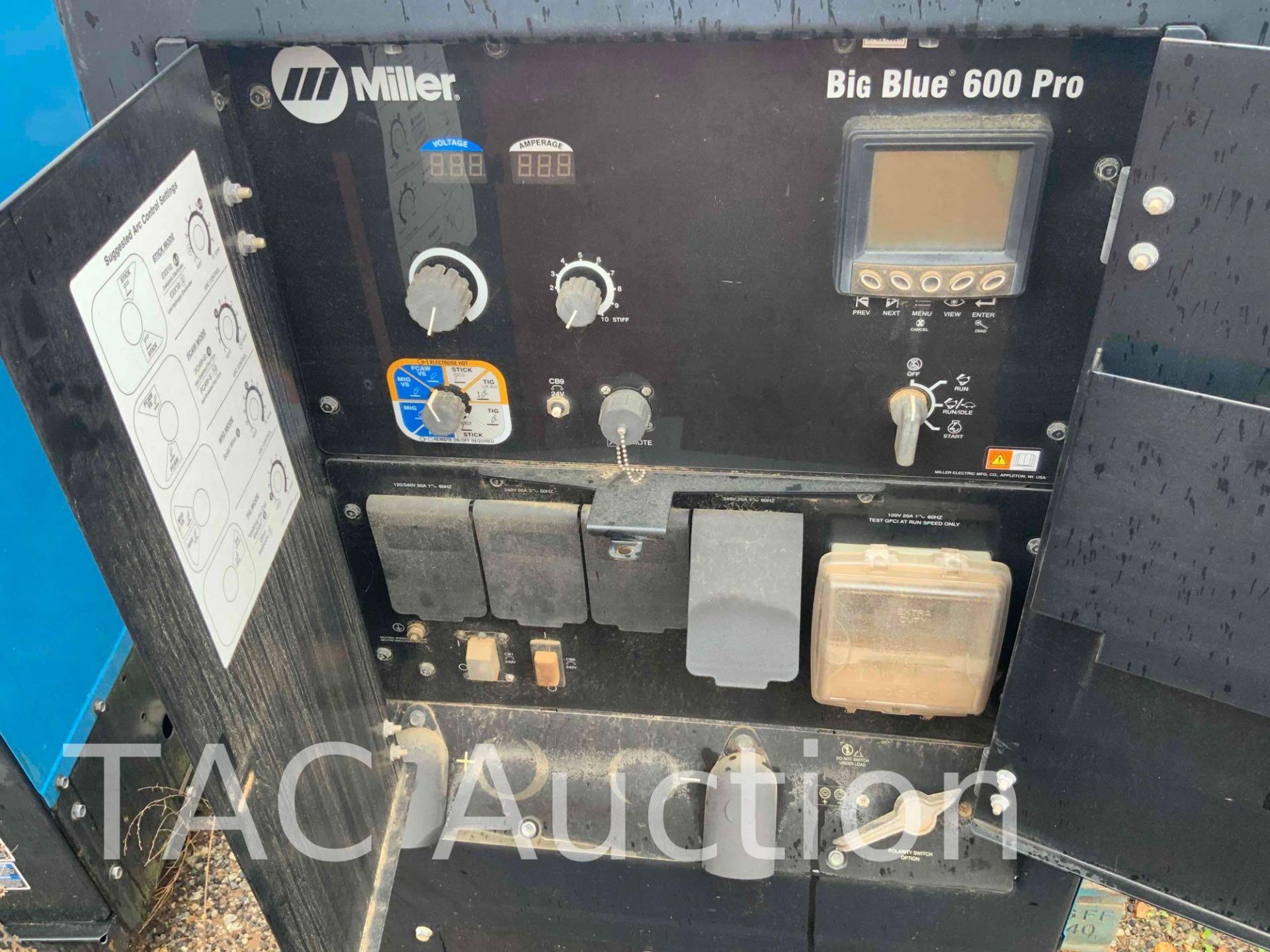 Miller Big Blue 600 Pro Welder - Image 14 of 22