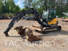 2017 Mecalac 8MCR Mini Excavator W/4 Attachments