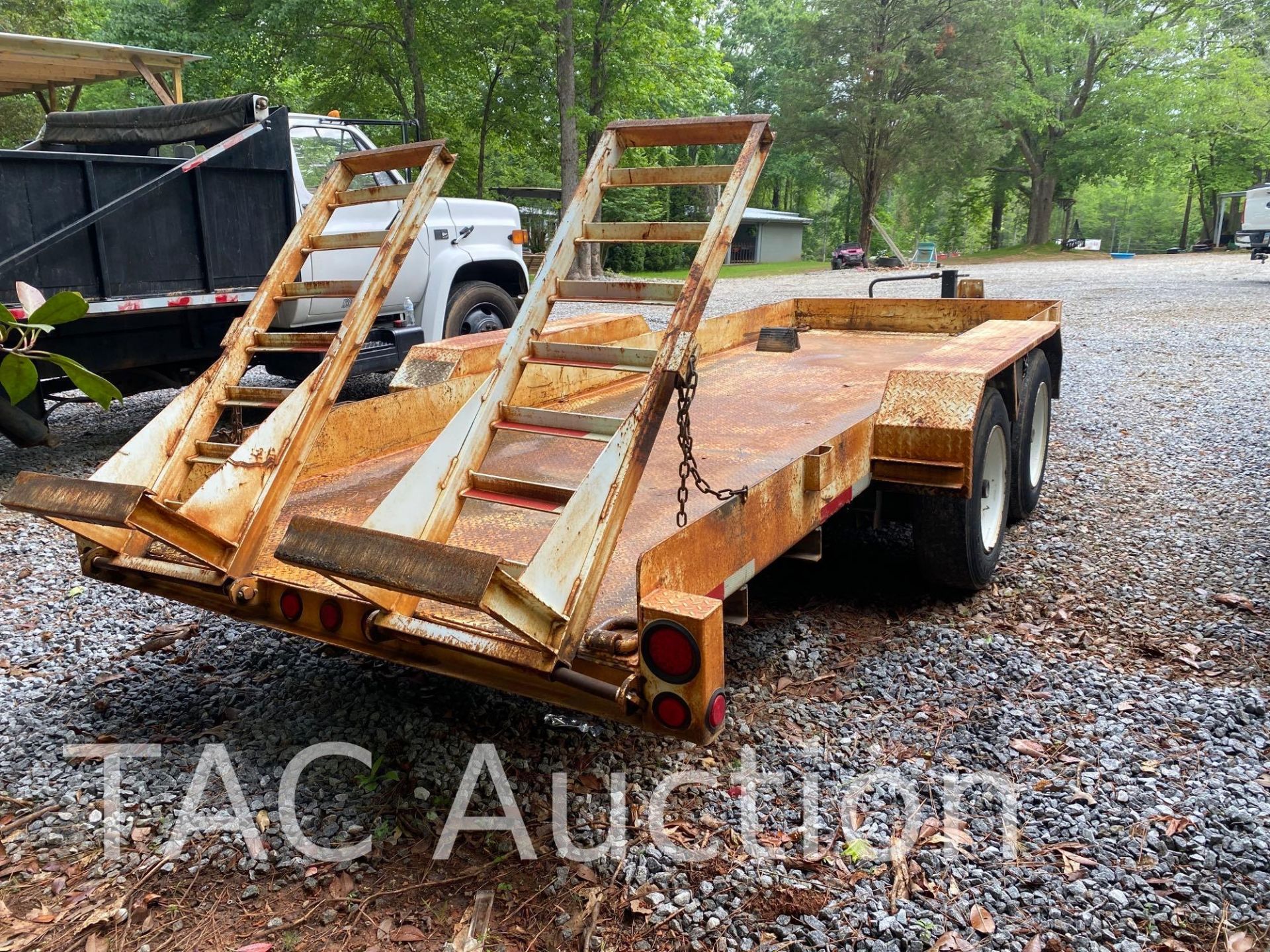 2013 Custom Heavy Haul 18ft Equipment Trailer - Image 4 of 29