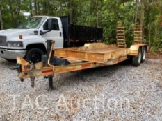 2013 Custom Heavy Haul 18ft Equipment Trailer