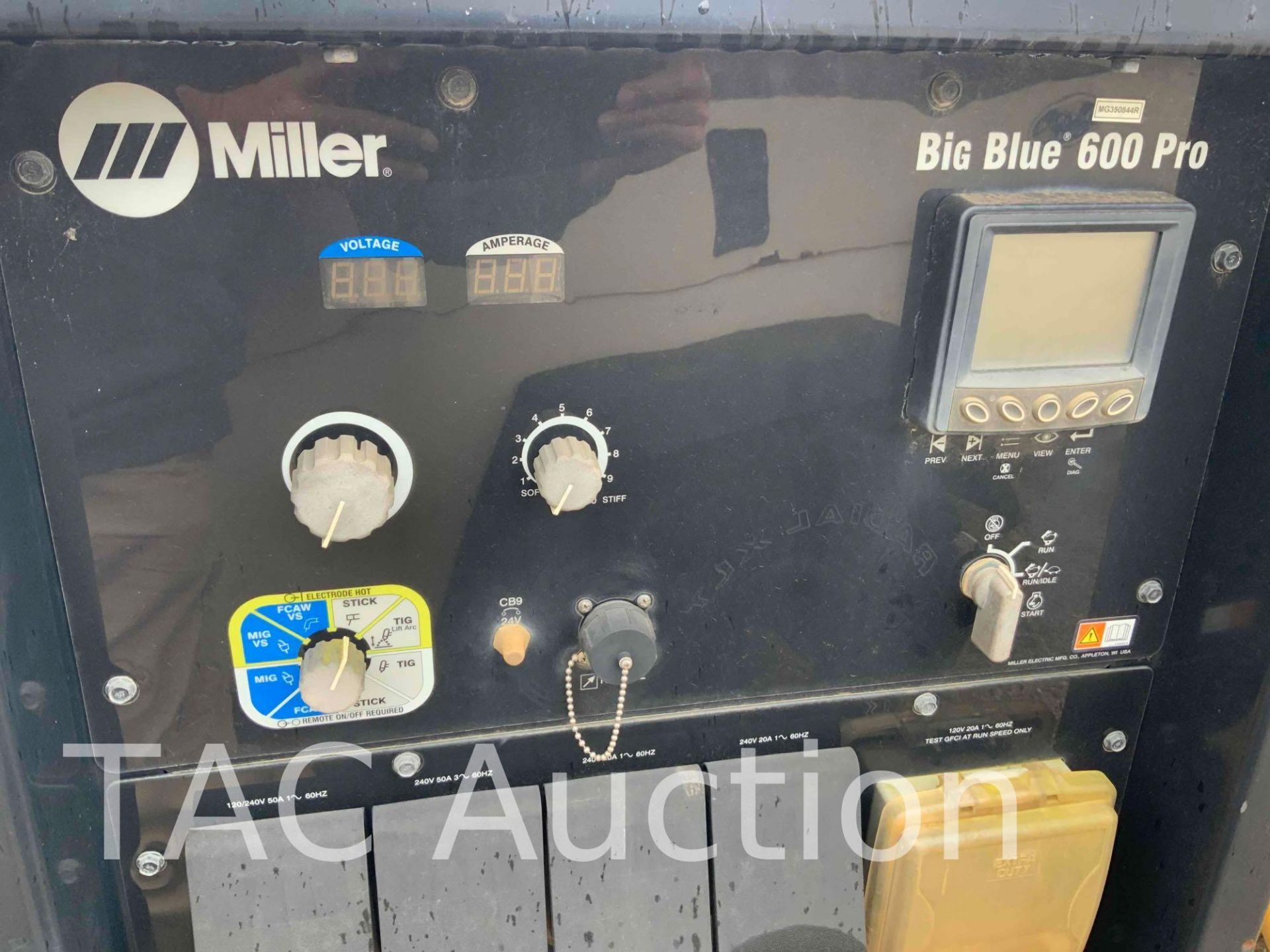 Miller Big Blue 600 Pro Welder - Image 10 of 26