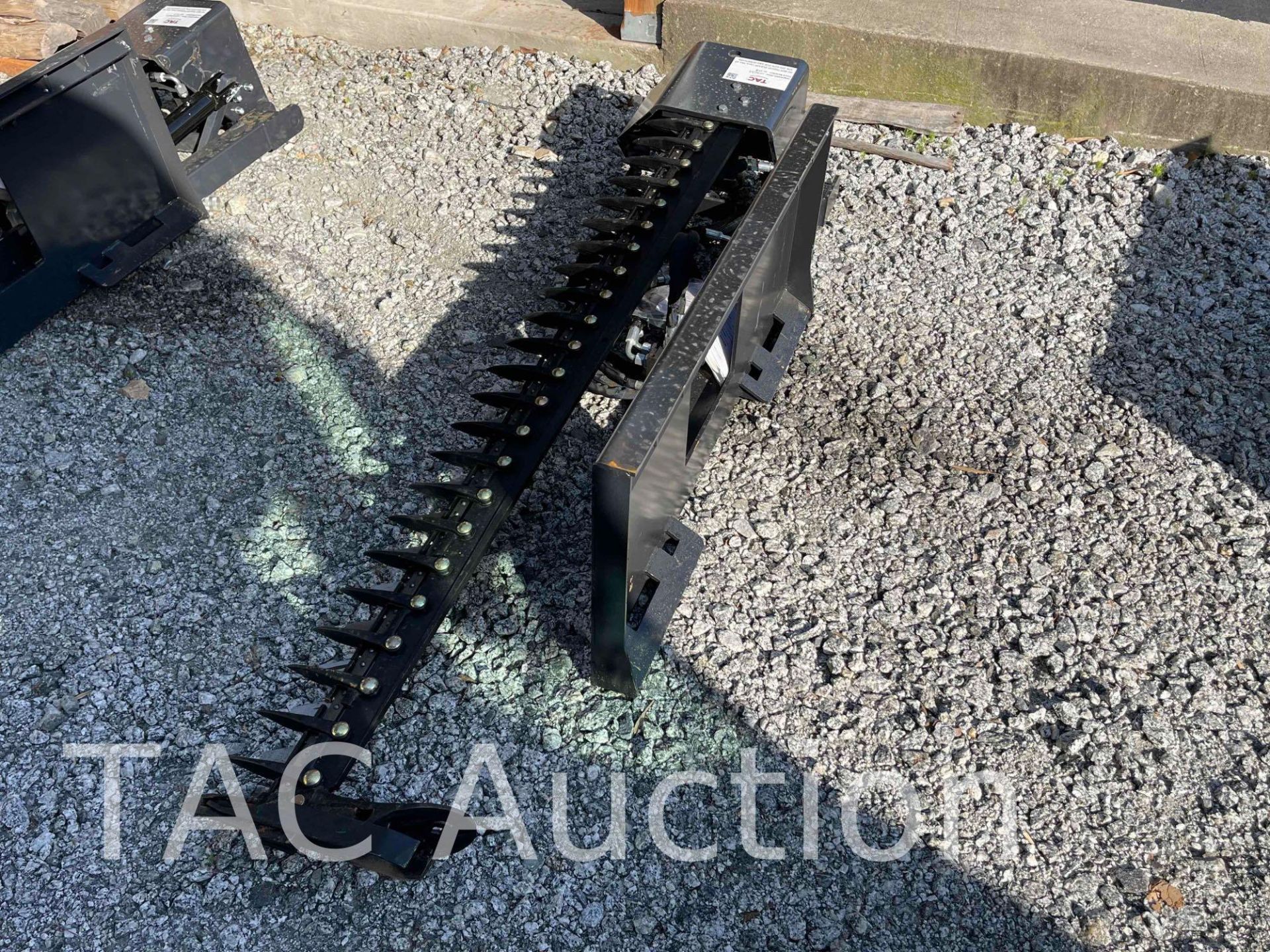 New 2023 Wolverine Skid Steer Sickle Bar Mower Attachment W/ In Cab Controller - Image 2 of 4