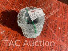 New Unused Roll Of Barbed Wire