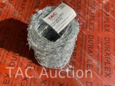 New Unused Roll Of Barbed Wire