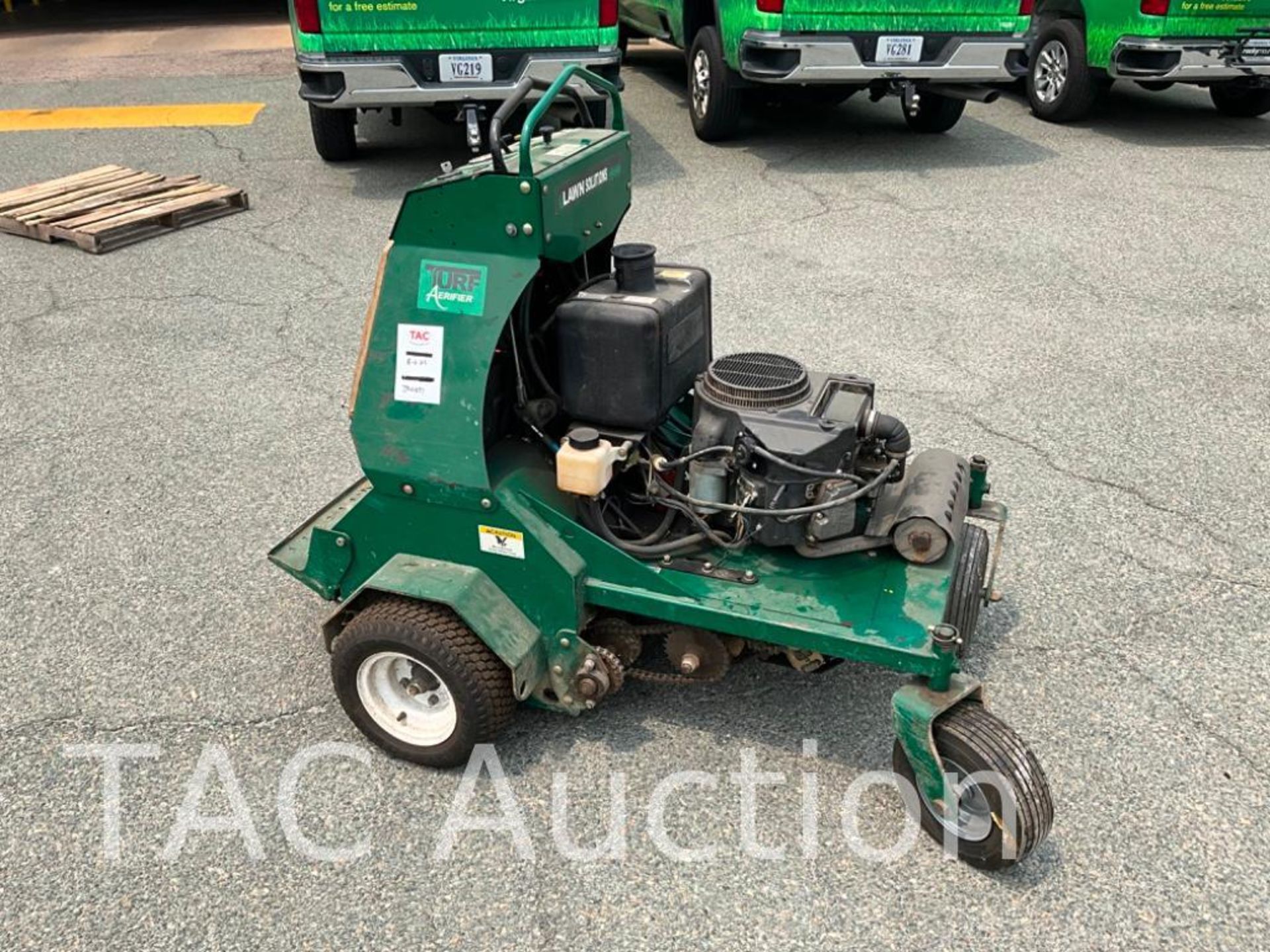 Lawn Solution Ride On Turf Aerator - Image 6 of 19