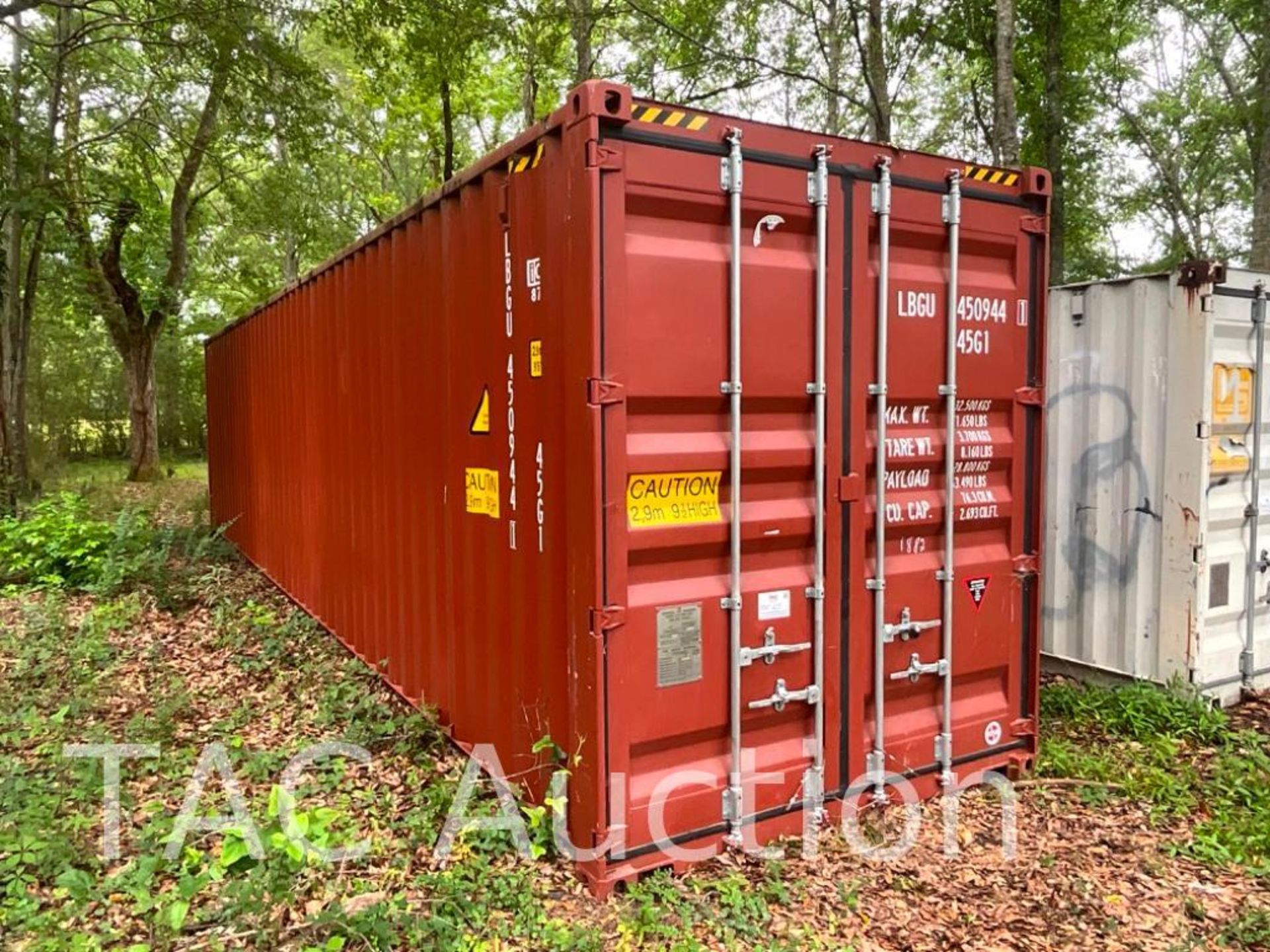 2021 40ft Hi-Cube Shipping Container - Image 3 of 15