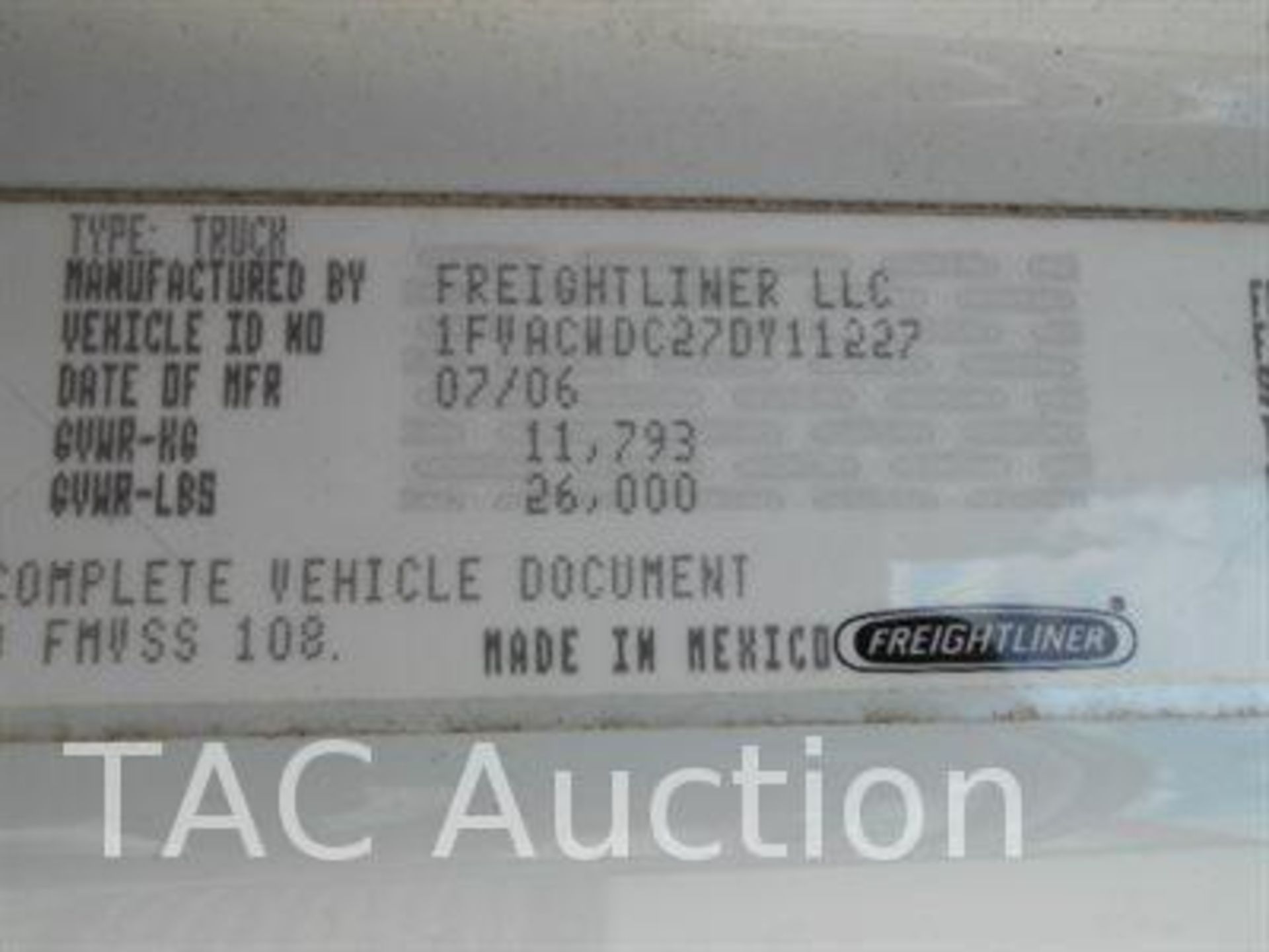 2007 Freightliner M2 26ft Box Truck - Image 37 of 44