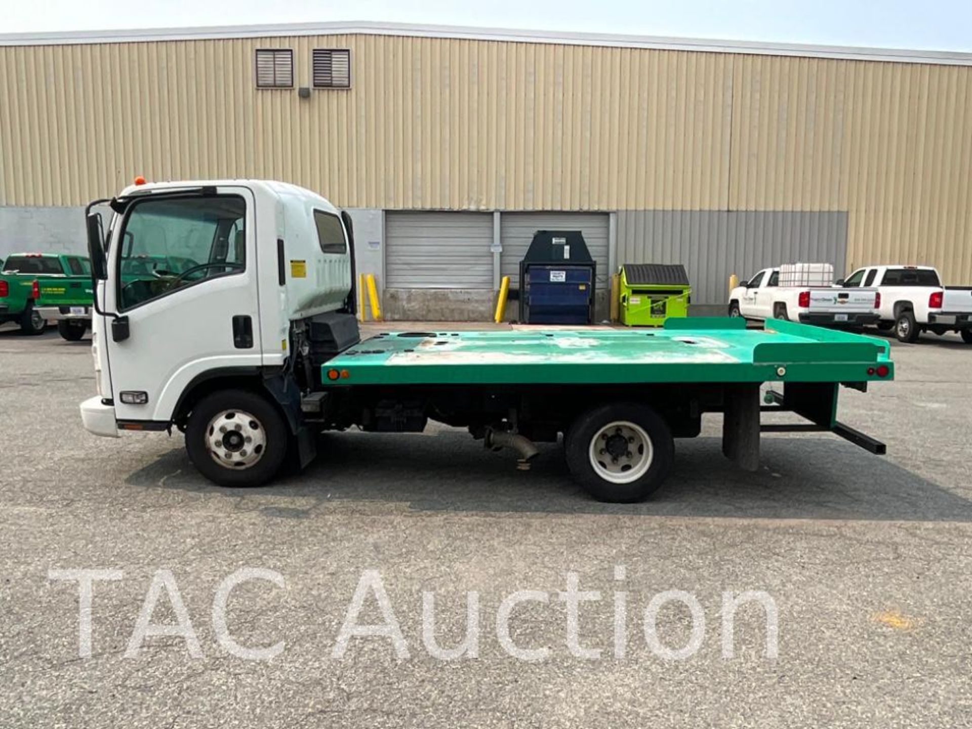 2008 Isuzu NPR - HD Flatbed Truck - Image 2 of 43