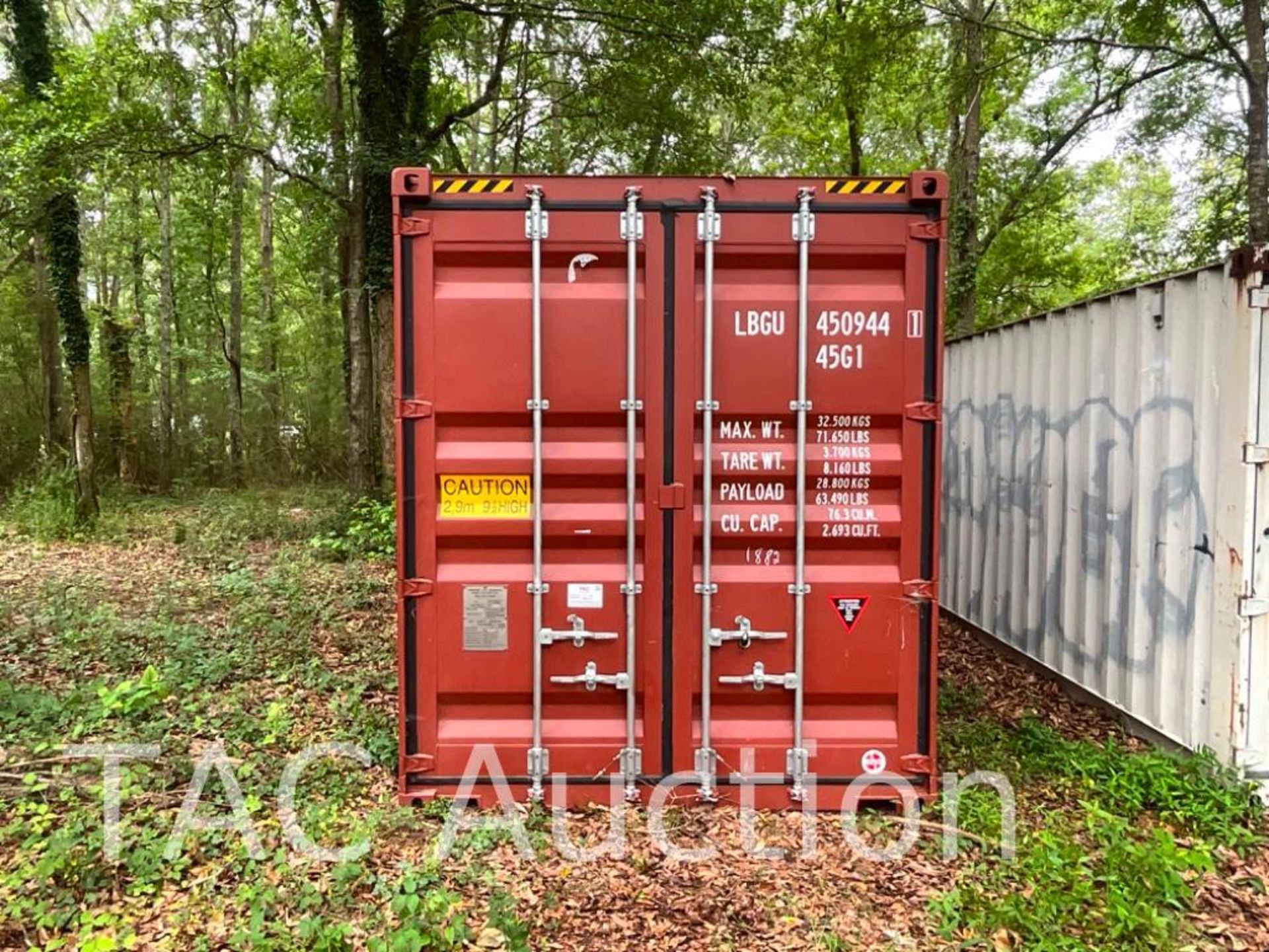 2021 40ft Hi-Cube Shipping Container - Image 2 of 15