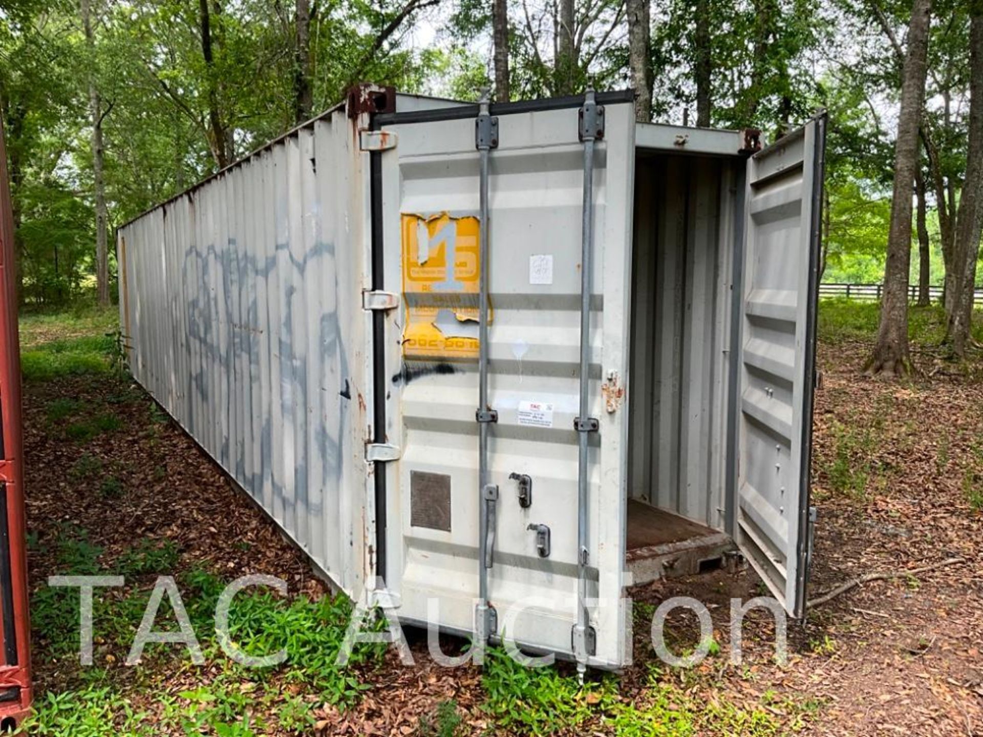 1999 40ft Standard Cube Shipping Container - Image 12 of 27