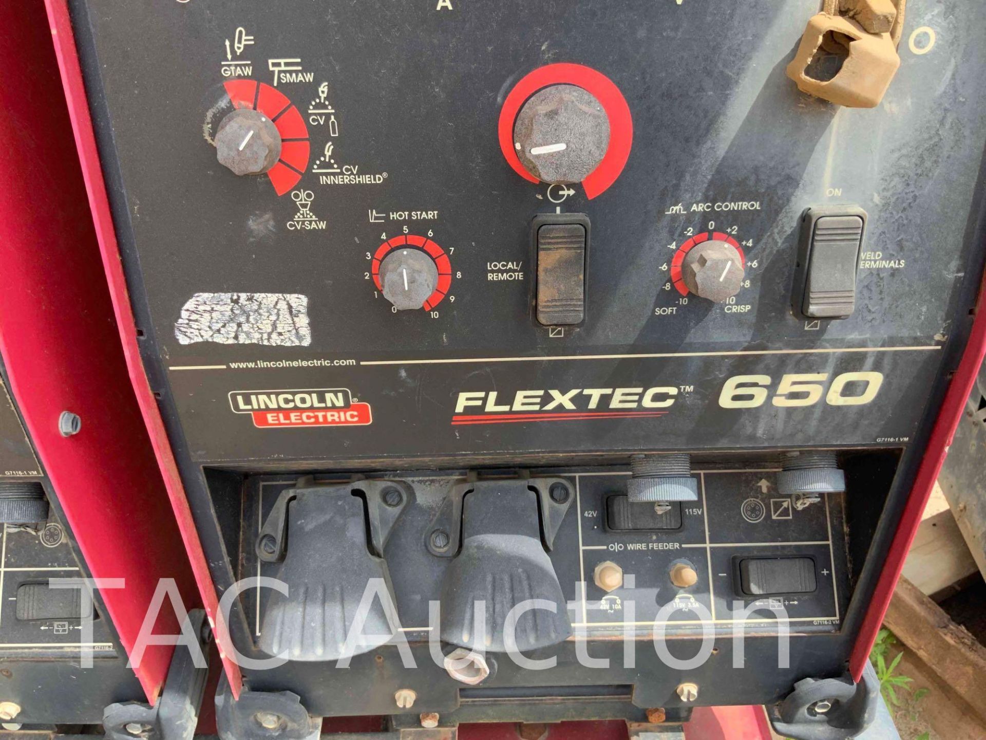 (4) Lincoln Flex Tec 650X Multi Process Welders W/ CrossLinc Technology - Image 10 of 14