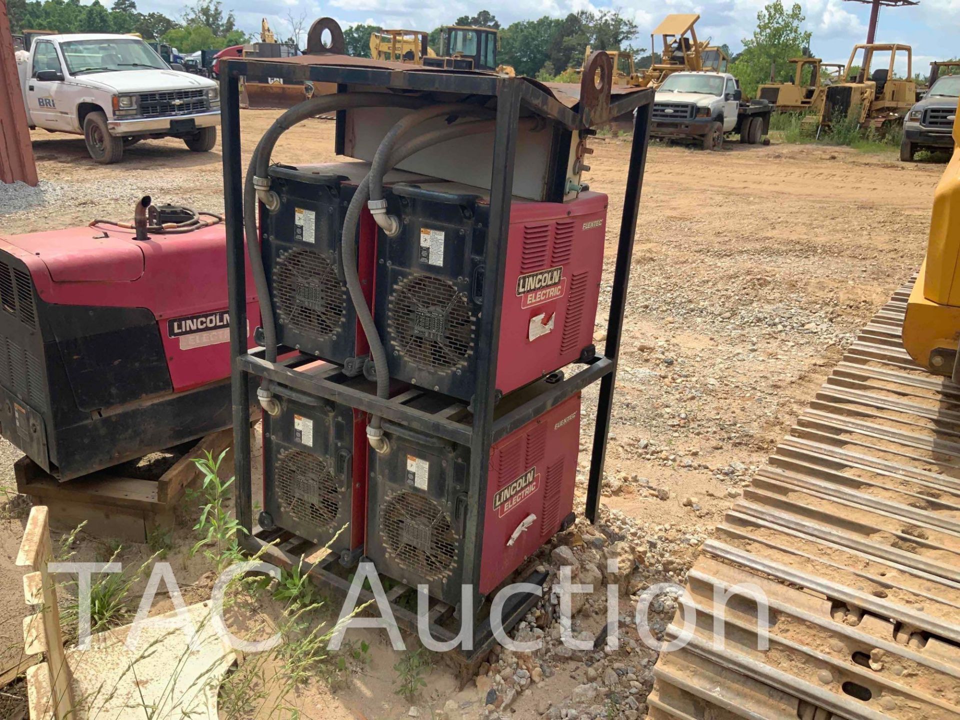 (4) Lincoln Flex Tec 650X Multi Process Welders W/ CrossLinc Technology - Image 5 of 14