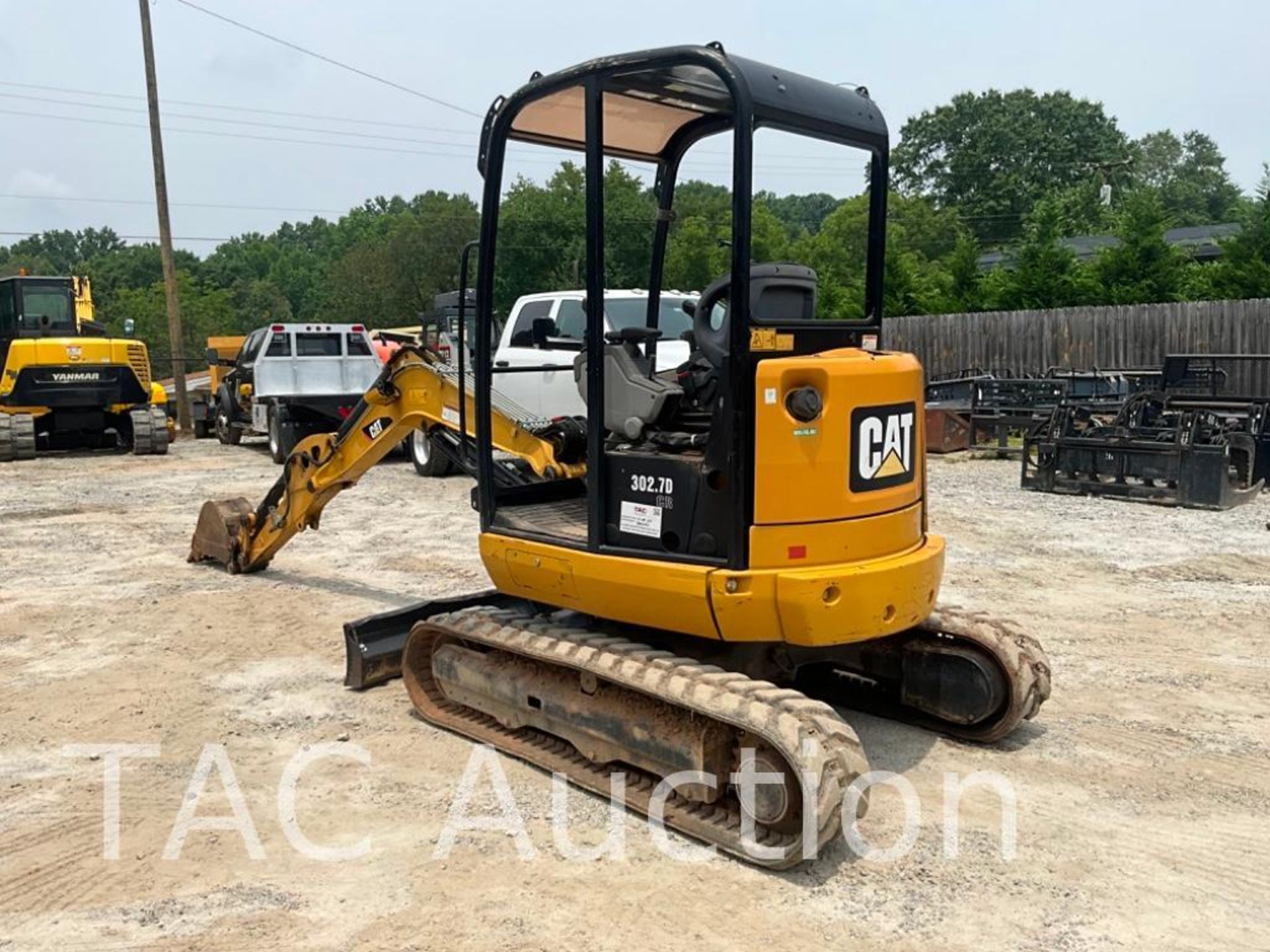 2012 Caterpillar 302.7DCR Mini Excavator - Image 3 of 26