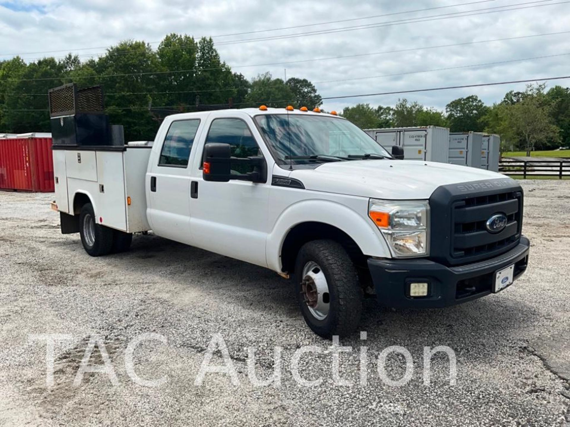 2014 Ford F-350 Super Duty Crew Cab Service Truck - Image 7 of 48