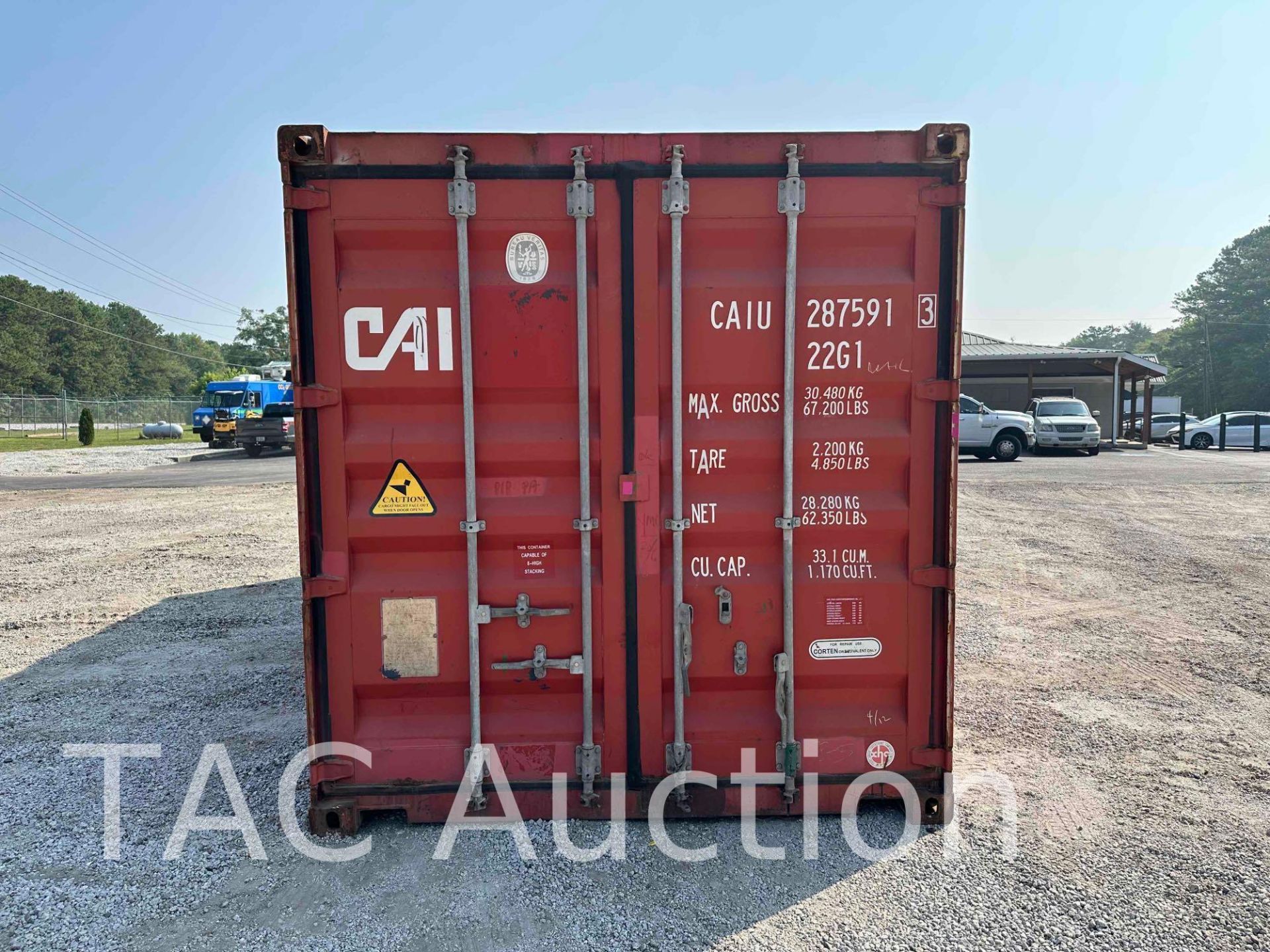 2011 CX02-20CAI 20ft Shipping Container - Image 2 of 11