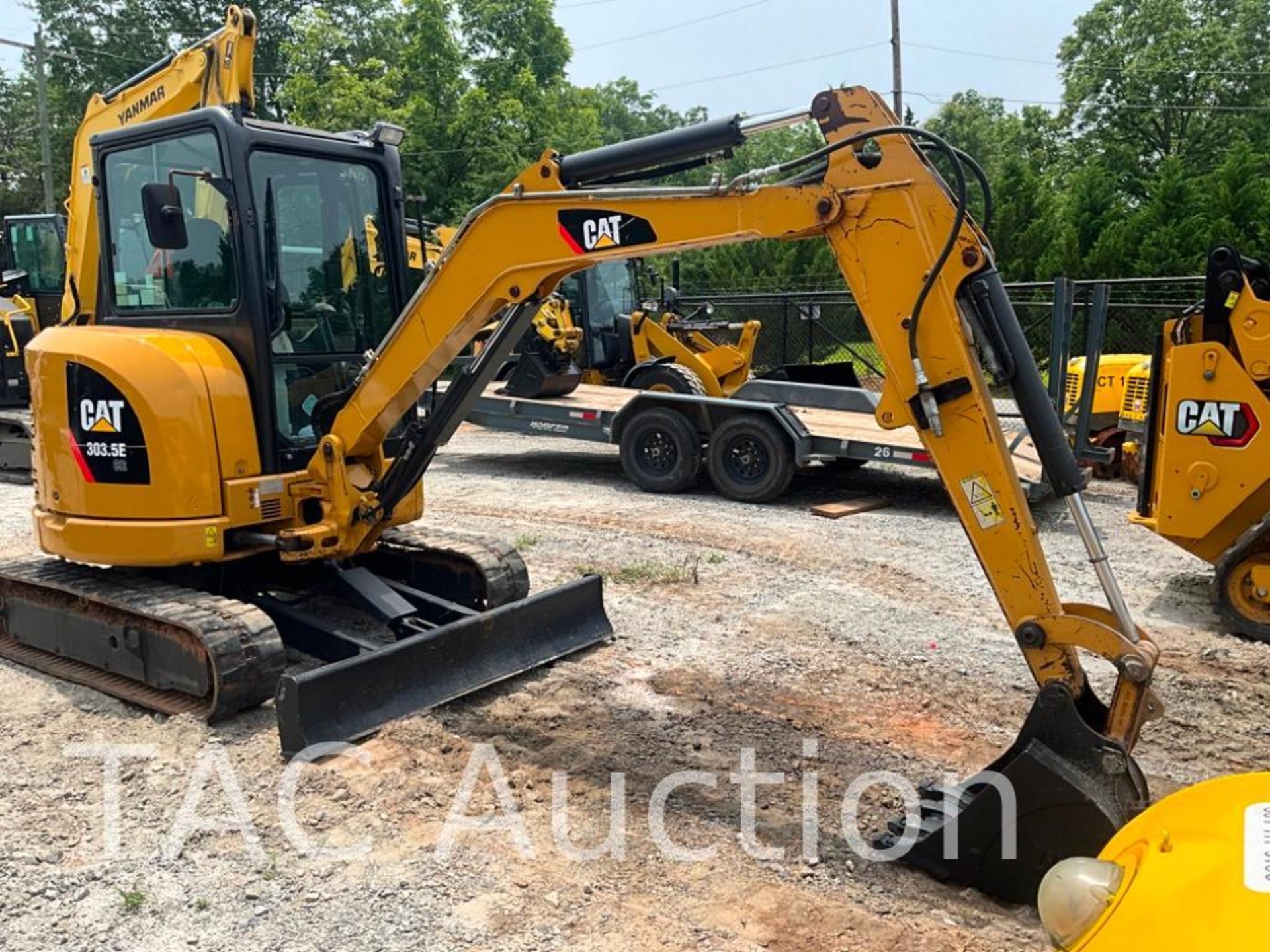 2014 Caterpillar 303.5ECR Mini Excavator - Image 8 of 35