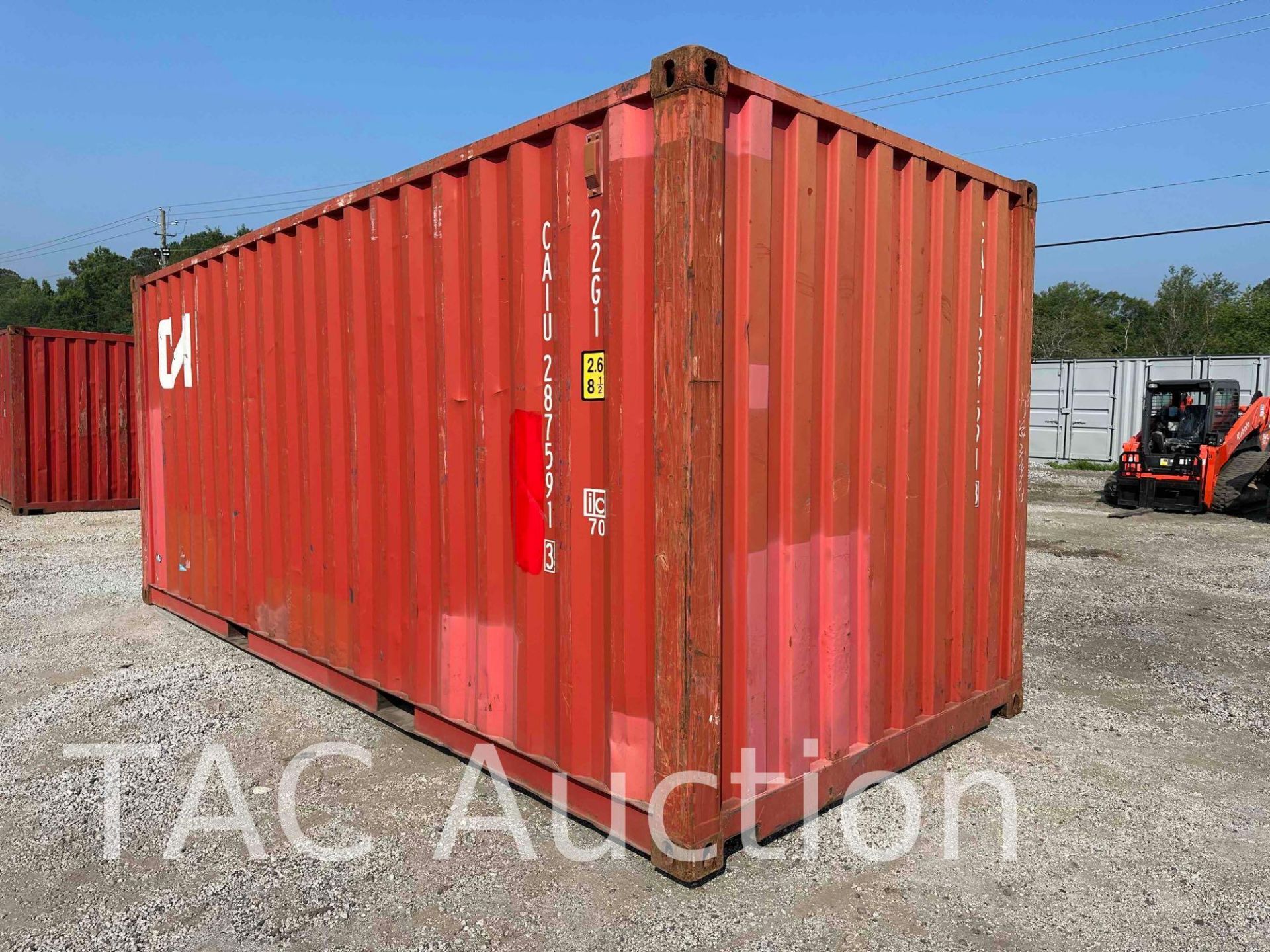 2011 CX02-20CAI 20ft Shipping Container - Image 7 of 11