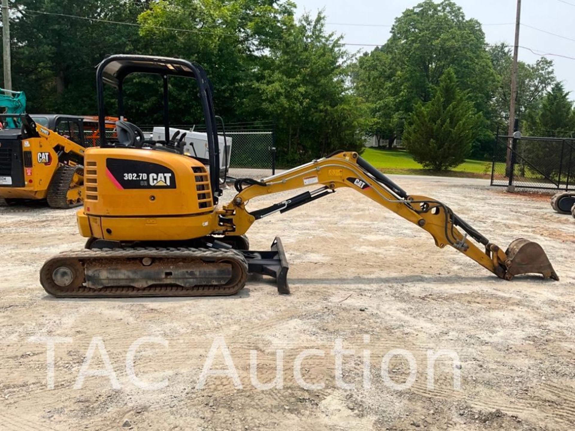 2012 Caterpillar 302.7DCR Mini Excavator - Image 6 of 26