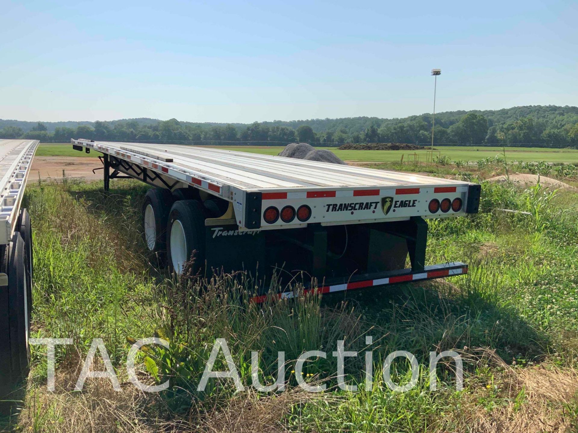 2021 Transcraft 45ft Aluminum Flatbed Trailer - Image 6 of 18