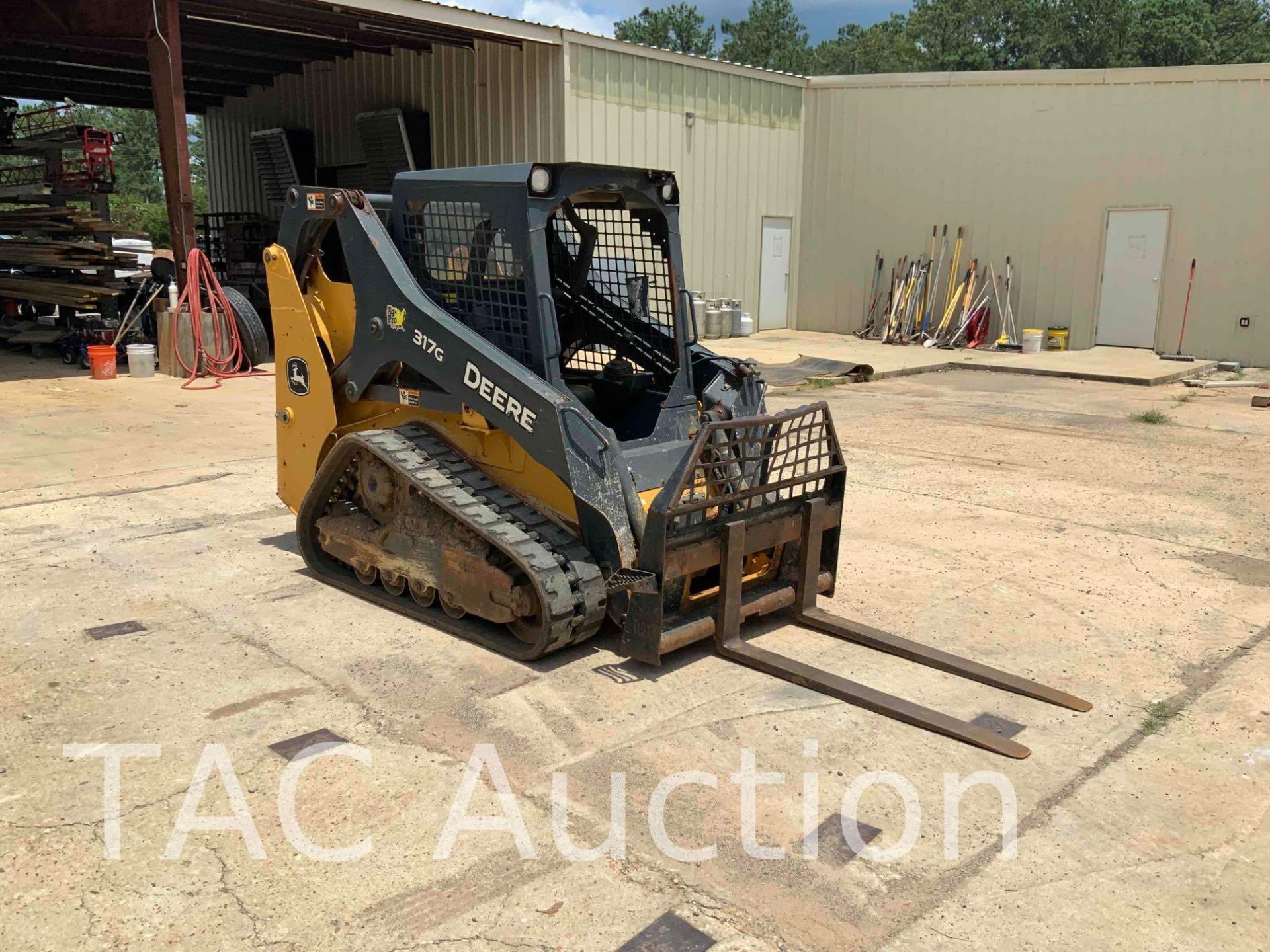 2019 John Deere 317G Skid Steer - Image 3 of 41