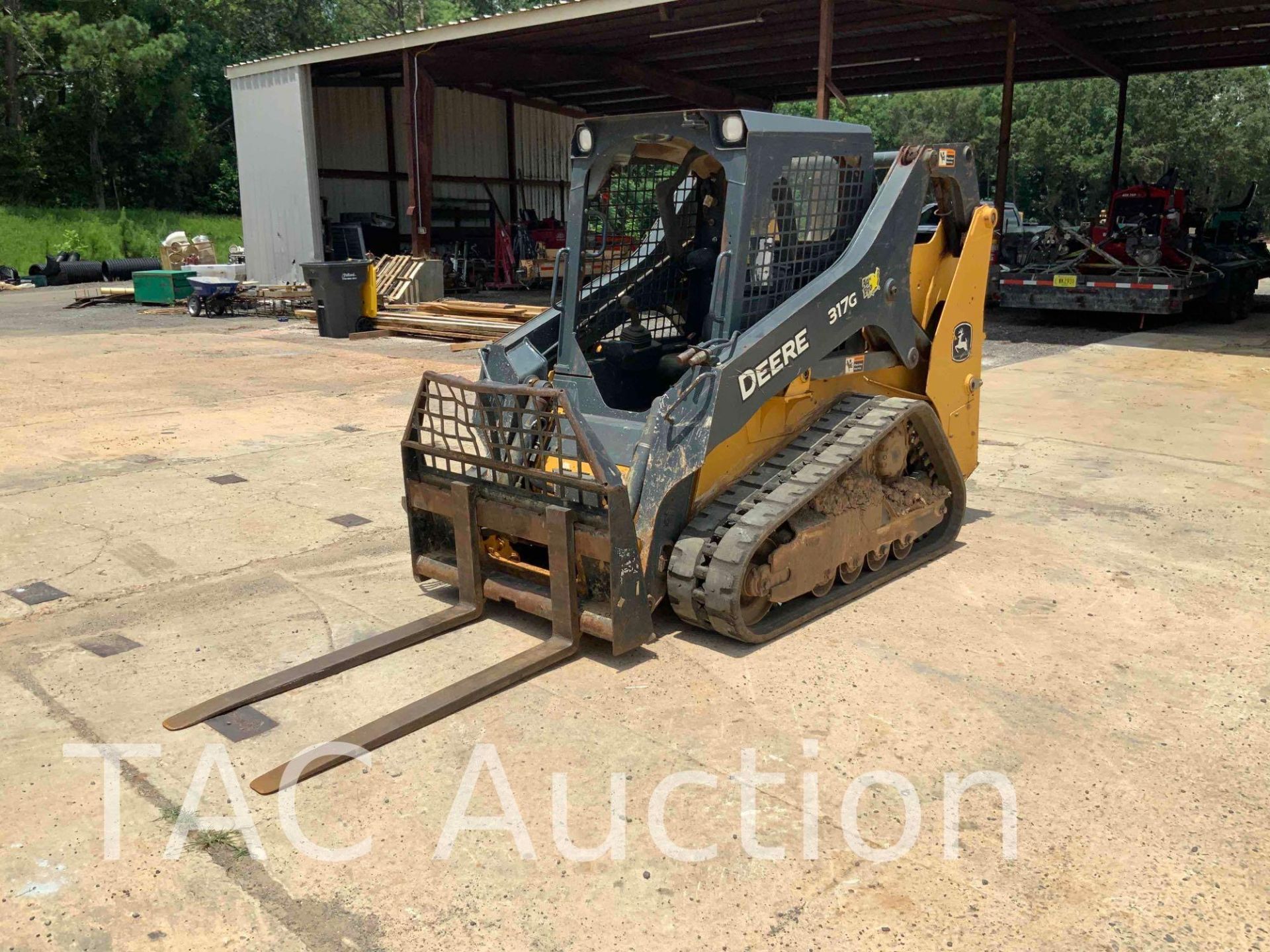 2019 John Deere 317G Skid Steer