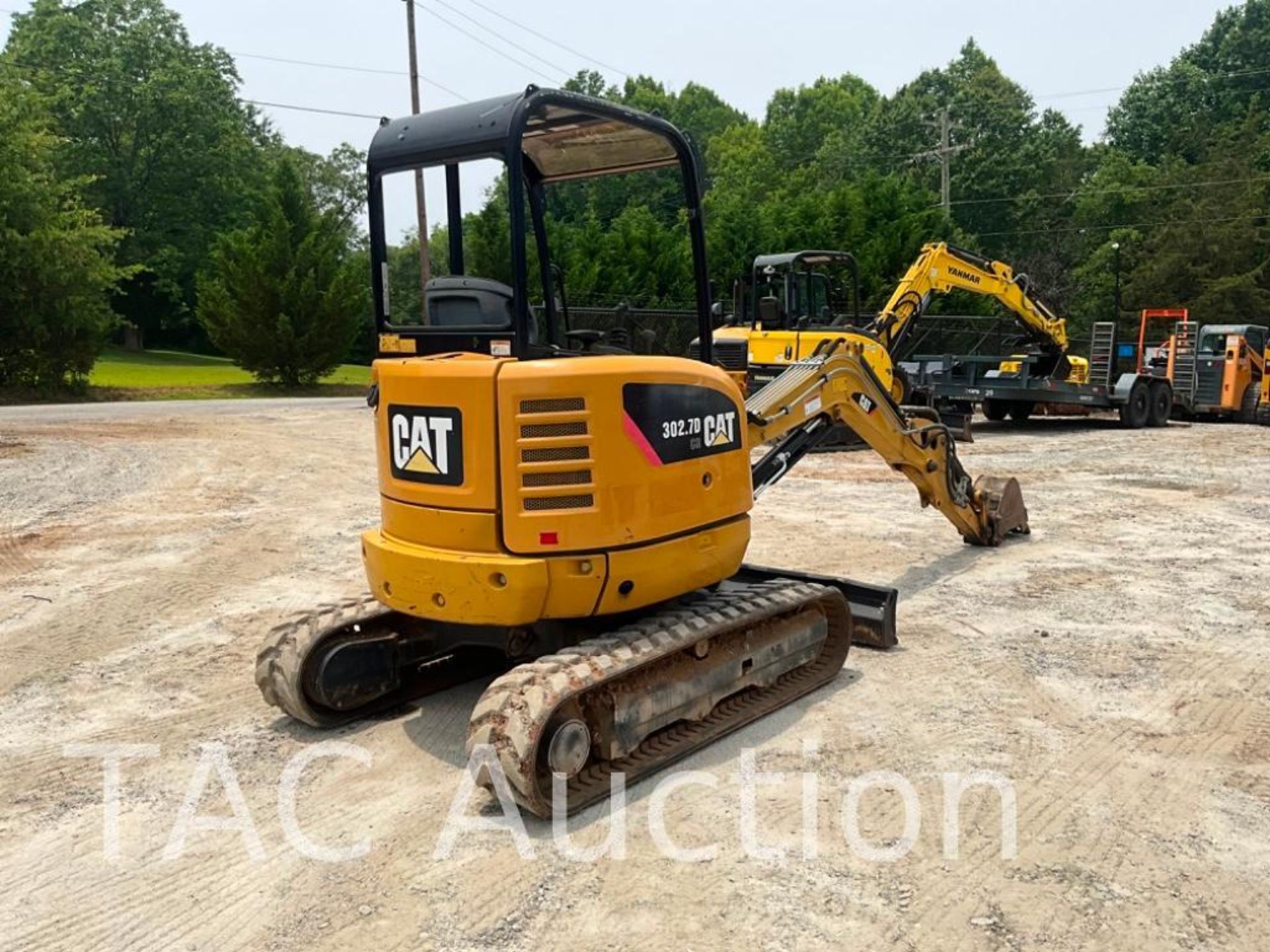 2012 Caterpillar 302.7DCR Mini Excavator - Image 5 of 26