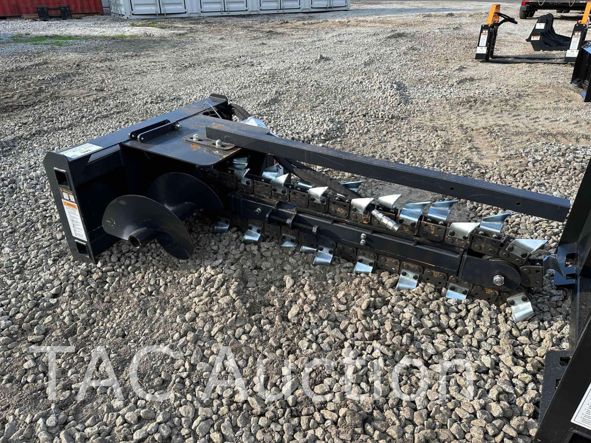 New 2023 Wolverine Skid Steer Trencher Attachment - Image 2 of 6