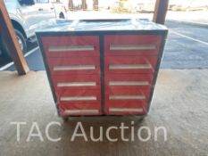 New Heavy Duty (10) Drawer Rolling Tool Cart