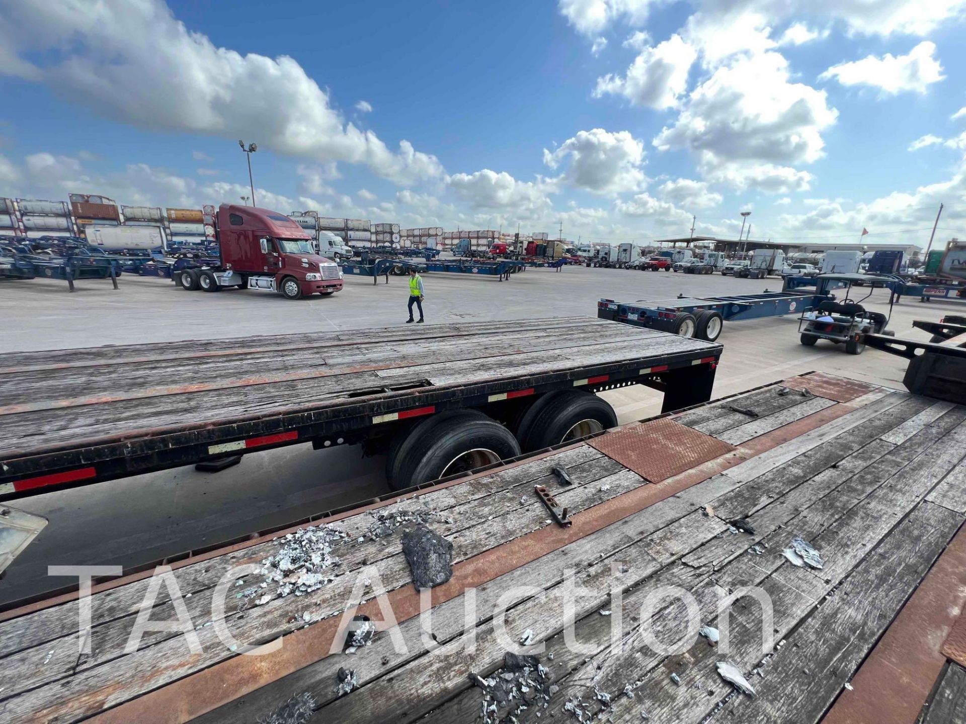 1984 Aztec 45ft Flatbed Trailer - Image 12 of 24