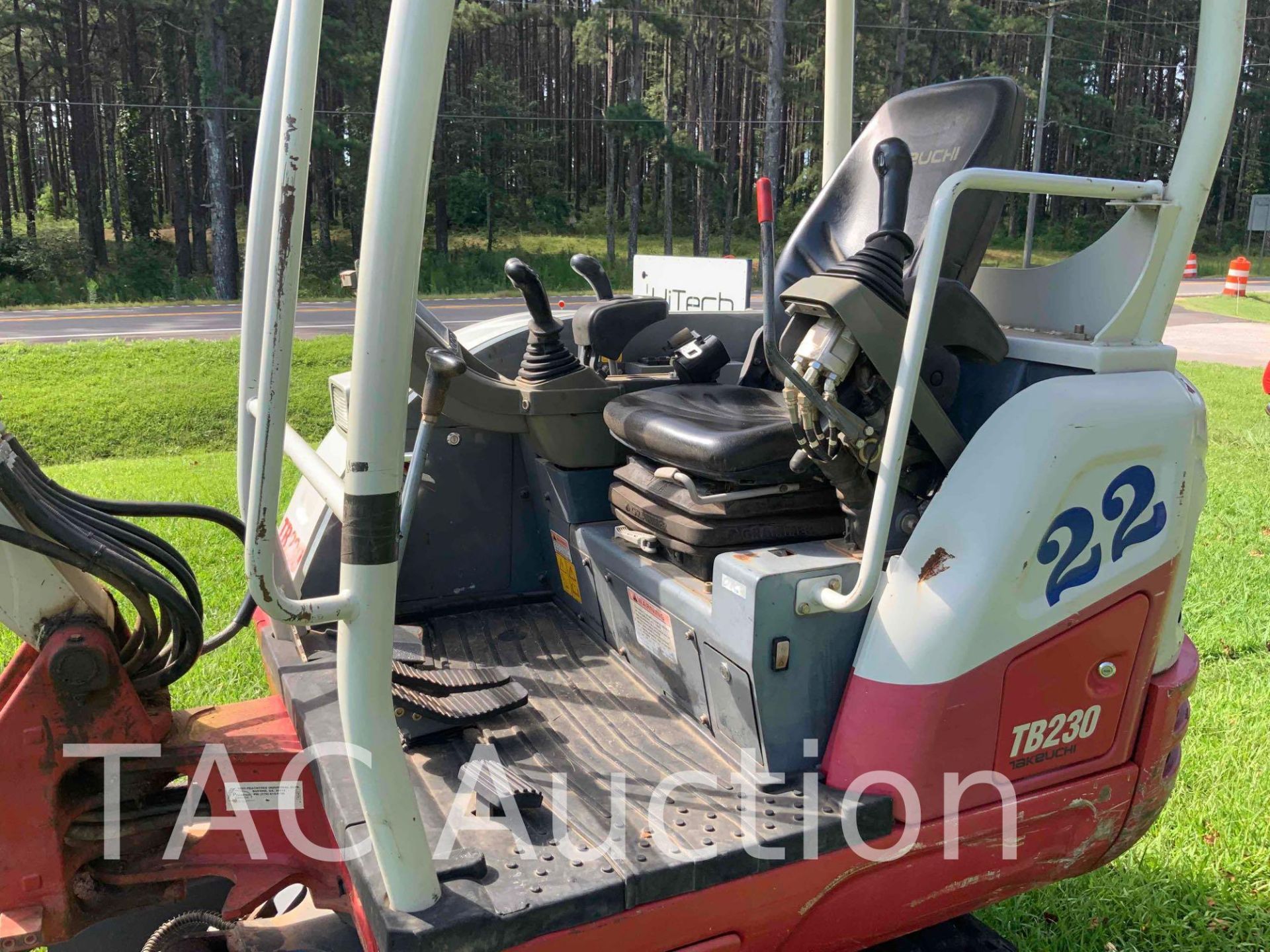 2017 Takeuchi TB230 Mini Excavator - Image 11 of 39