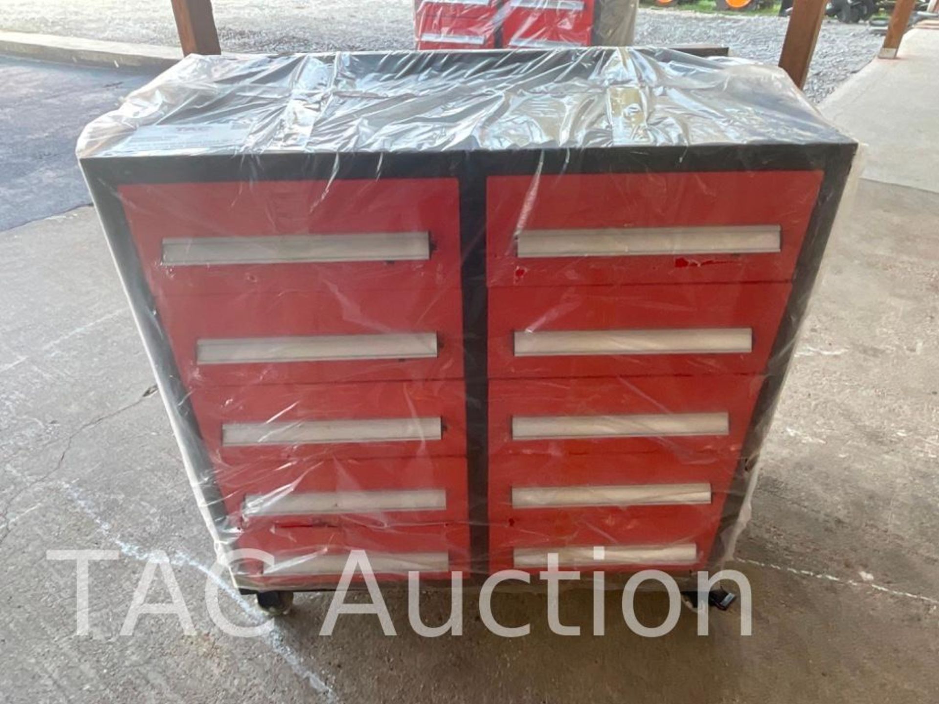 New Heavy Duty (10) Drawer Rolling Tool Cart