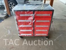 New Heavy Duty (10) Drawer Rolling Tool Cart