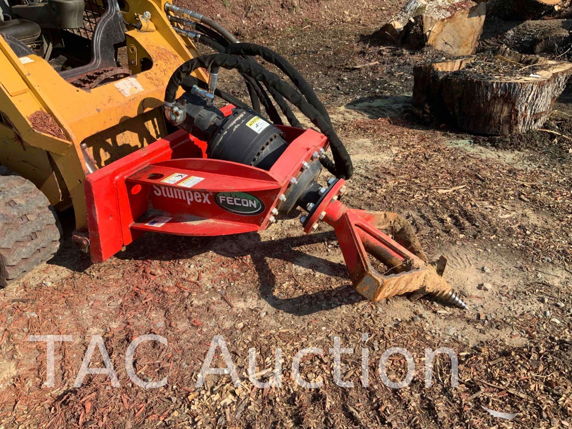 Fecon Stumpex Skid Steer Attachment - Image 3 of 10